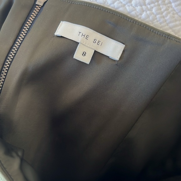 The Sei Green Strapless Bustier Top - Picture 6 of 8